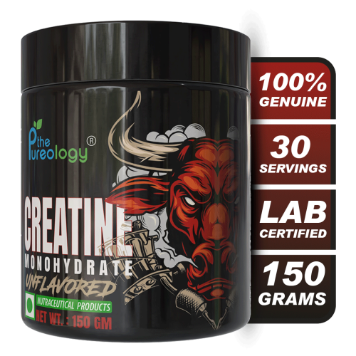 thepureology Creatine Monohydrate Micronized   (150gm, Unflavoured) thepureology Creatine Monohydrate Micronized   (150gm, Unflavoured)