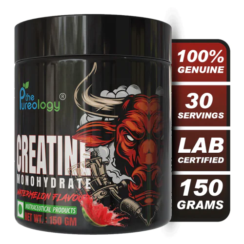 thepureology Creatine Monohydrate Micronized   (150gm, Watermelon)