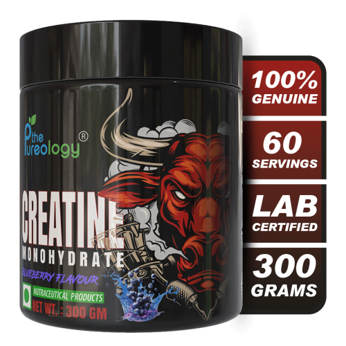 thepureology Creatine Monohydrate Micronized   (300 g, Blueberry) thepureology Creatine Monohydrate Micronized   (300 g, Blueberry)