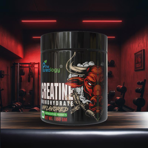 thepureology Creatine Monohydrate Micronized   (150gm, Unflavoured)