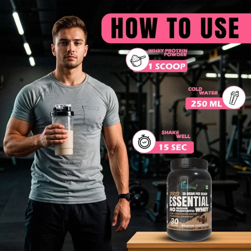 thepureology Protien | Whey Concentrate Whey Protein  (1050 g, Belgium Chocolate)