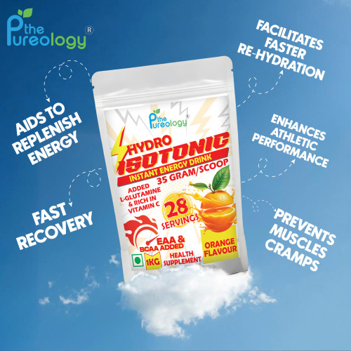 Hydro Isotonic (Instant Energy Drink) Orange  flavour 