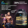 Whey Concentrate Protien | 5000mg EAA | 3000mg L-Glutamine Whey Protein  (2.5 kg, Cream and Cookies)  Whey Concentrate Protien | 5000mg EAA | 3000mg L-Glutamine Whey Protein  (2.5 kg, Cream and Cookies)