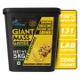 thepureology Giant Mass Gainer Weight Gainers Mass Gainers 5 kg, Banana Cream and cookies