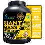 thepureology Giant Mass Gainer Weight Gainers/Mass Gainers  (3 kg, Caffe Mocha)