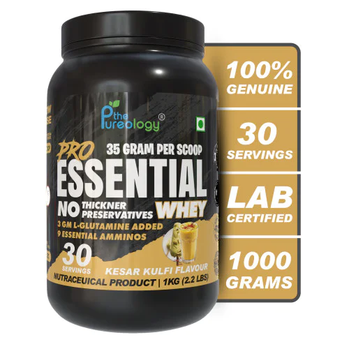 thepureology Protien | Whey Concentrate Whey Protein  (1050 g, Kesar Kulfi)