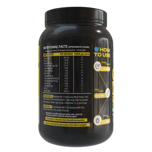 thepureology Giant Mass Gainer Weight Gainers/Mass Gainers  (1 kg, Banana Cream and cookies)