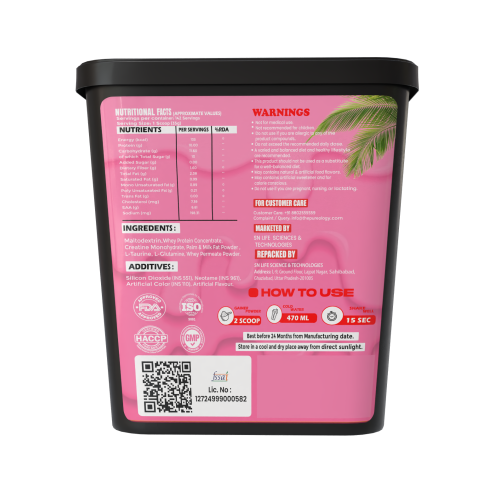 Hypertro 5 kg Gainer + 100 gm Pre-workout + 100 gm Creatine + 1 Shaker