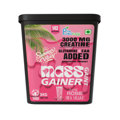 Hypertro 5 kg Gainer + 100 gm Pre-workout + 100 gm Creatine + 1 Shaker
