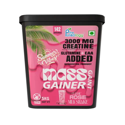 Hypertro 5 kg Gainer + 100 gm Pre-workout + 100 gm Creatine + 1 Shaker