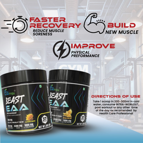 thepureology EAA (Essential Amino Acids)  (300 g, Musk Melon)