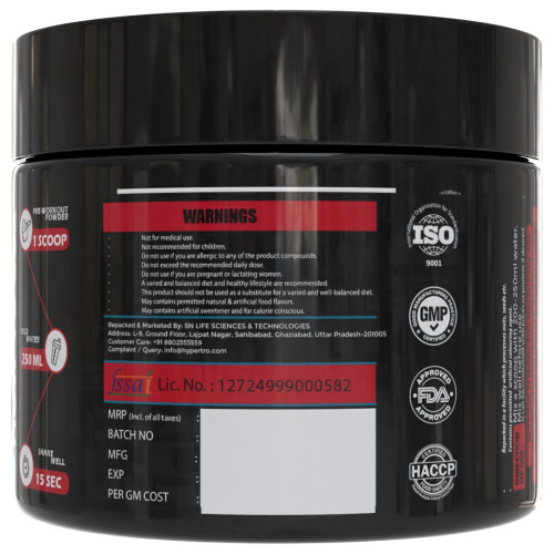 thepureology BOMB Pre Workout Pre Workout  (100 g, Mojito)