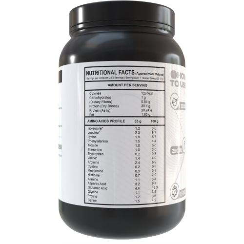 Whey Concentrate Protien 80%  (1.0 kg, Unflavoured)