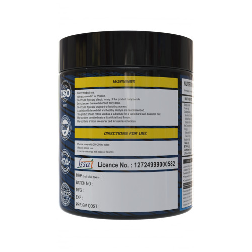 BCAA + EAA Pre Workout  (300 g, Mango)