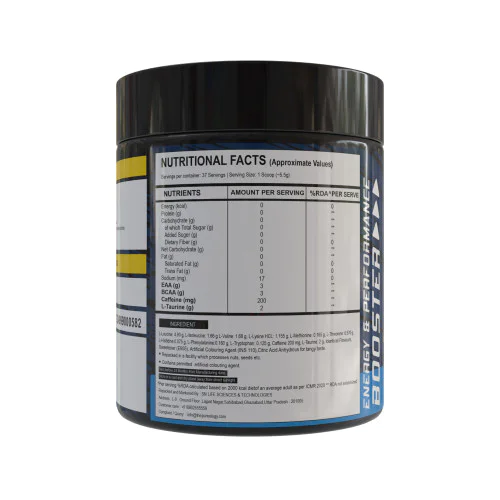 BCAA + EAA Pre Workout  (300 g, Mango)