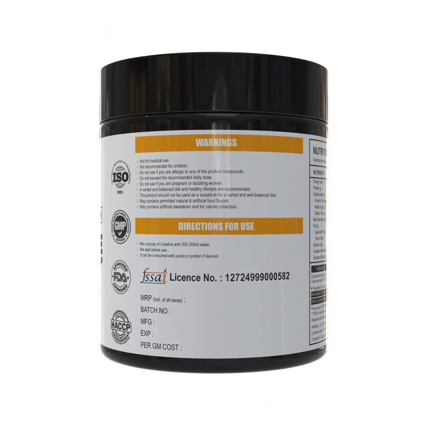 Monohydrate Creatine + Glucose Creatine  (150 g, Mango)  Monohydrate Creatine + Glucose Creatine  (150 g, Mango)
