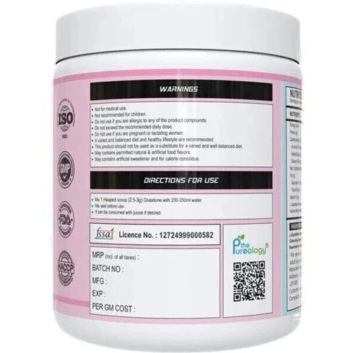 thePureology Glutathione 1500 Mg + Vitamin C 1000 Mg (75gm) Watermelon