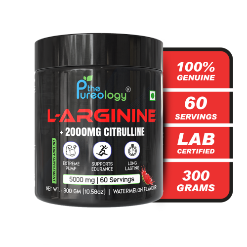 L-Arginine + 2000 MG Citrulline ( Watermelon, 300gm)