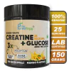  Monohydrate Creatine + Glucose Creatine  (150 g, Mango)