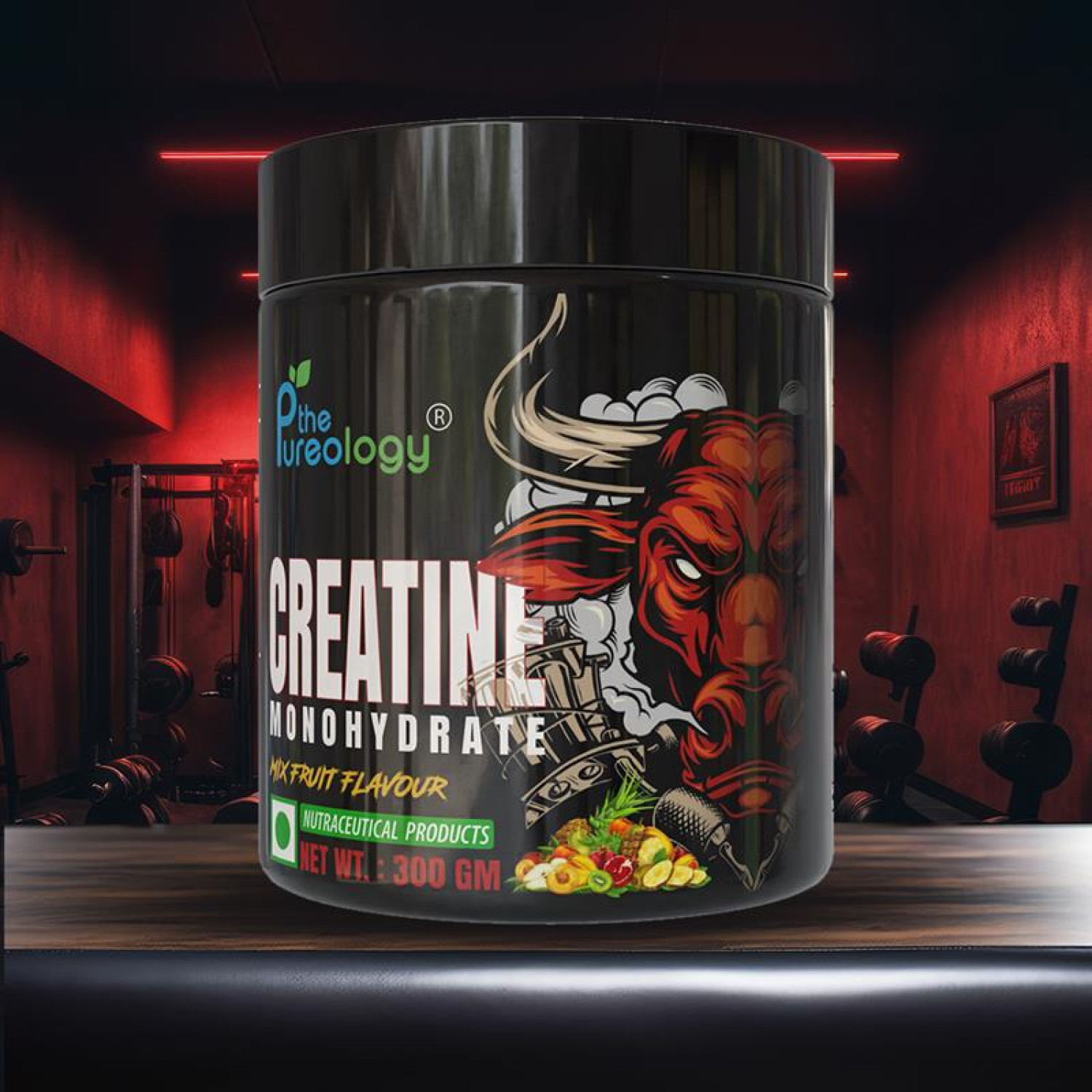 thepureology Creatine Monohydrate Micronized   (300 g, Mix- Fruit) thepureology Creatine Monohydrate Micronized   (300 g, Mix- Fruit)