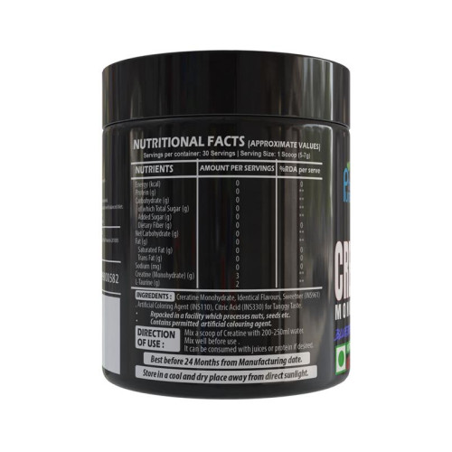 thepureology Creatine Monohydrate Micronized   (150gm,Mix-Fruit )