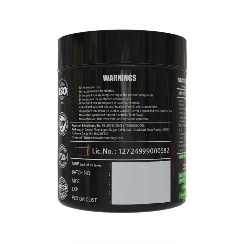 thepureology Creatine Monohydrate Micronized   (300 g, Blueberry)