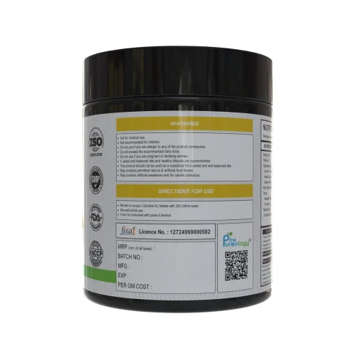 thepureology L-Citrulline DL-Malate Jar   (150 g, mango)