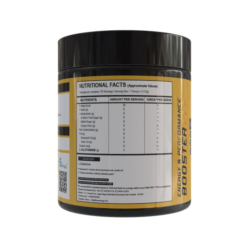 thepureology 100% Pure For Muscle Recovery Glutamine  (150 g, Mango)