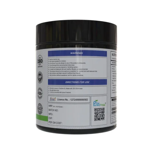 thepureology L-Citrulline DL-Malate Jar  (150 g, Blueberry)