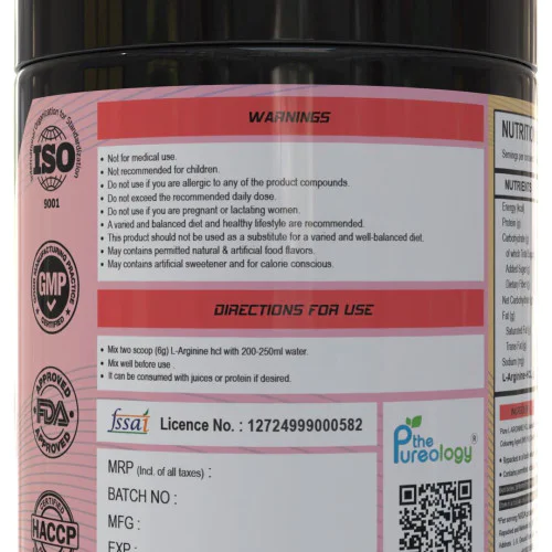 thepureology L-Arginine HCL  (150 g, Mix Fruit)