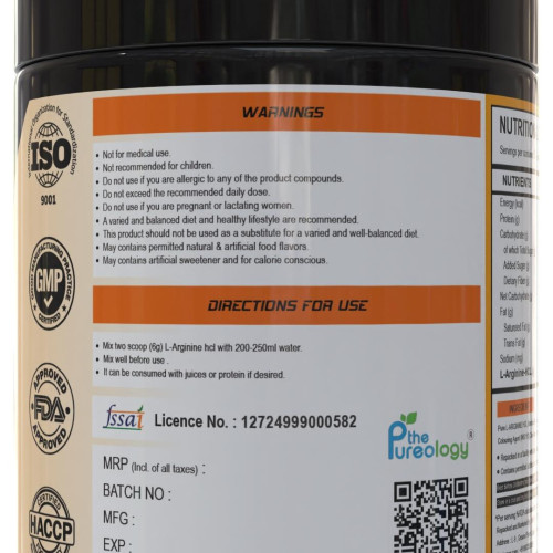 thepureology L-Arginine HCL (150 g, Orange)