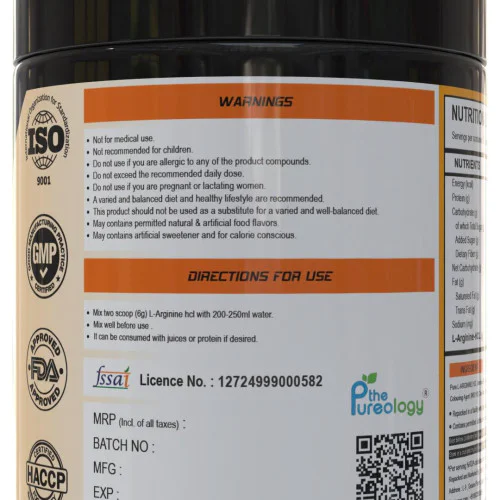 thepureology L-Arginine HCL (150 g, Orange)