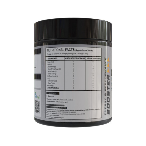 thepureology 100% Pure For Muscle Recovery Glutamine  (150 g, Unflavoured)