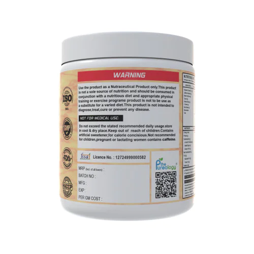 thepureology Pre Workout 8000mg  (300 g, Pineapple)