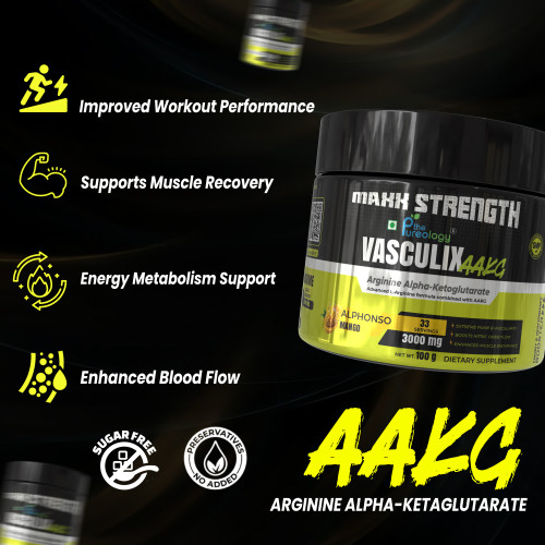(AAKG)  L-Arginine Alpha Ketoglutarate Unflavoured 100g