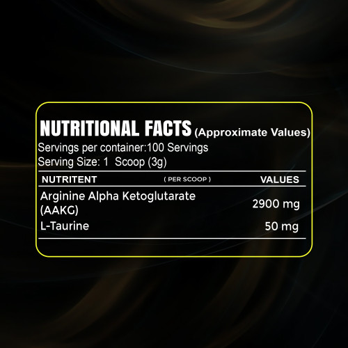 (AAKG)  L-Arginine Alpha Ketoglutarate Alphonso Mango Flavour
