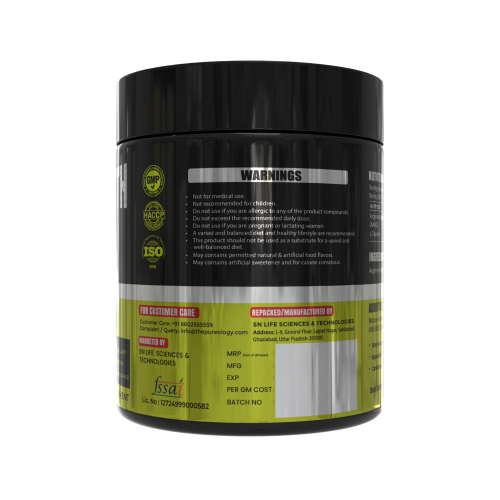 (AAKG)  L-Arginine Alpha Ketoglutarate Alphonso Mango Flavour