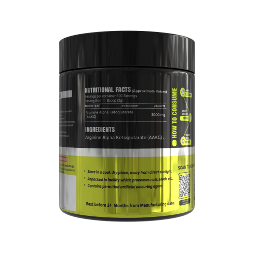 (AAKG)  L-Arginine Alpha Ketoglutarate  Unflavoured