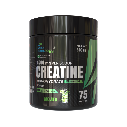 Thepureology Creatine Monohydrate Micronised   300g Mojito Flavour