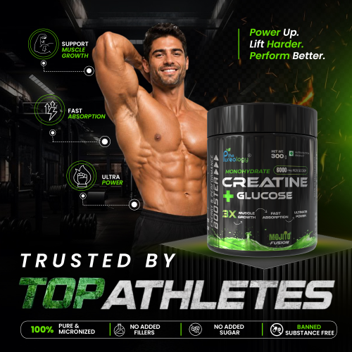 Thepureology Creatine + Glucose Creatine  300g, Mojito