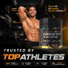 Thepureology Creatine + Glucose Creatine  300g Blast Orange Flavour