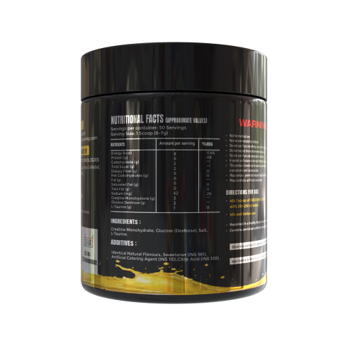 Thepureology Creatine + Glucose Creatine  300g Mango Flavour