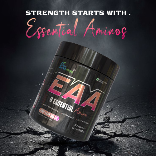 Thepureology EAA  Essential Amino Acids  300g Pink Lemonade Flavour