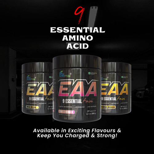 Thepureology EAA  Essential Amino Acids  300g Pink Lemonade Flavour