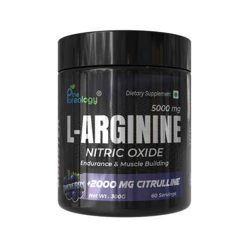 L-Arginine + 2000 MG Citrulline  Blueberry 300gm