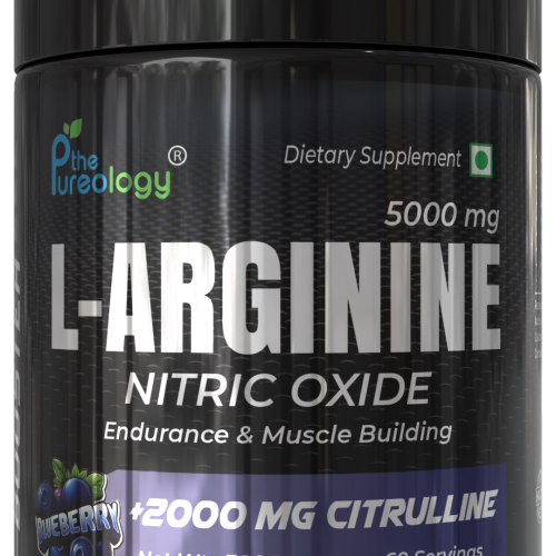L-Arginine + 2000 MG Citrulline  Blueberry 300gm