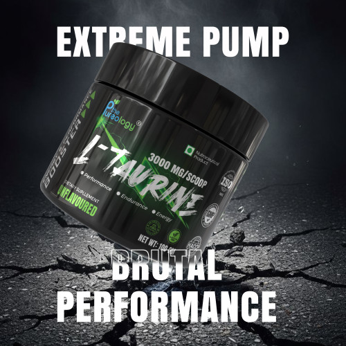 L-Taurine Unflavoured (100gm, 33 servings)
