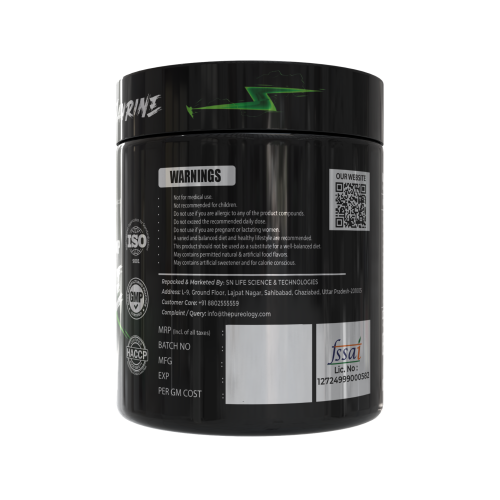 L-Taurine Unflavoured (300gm, 100 servings)