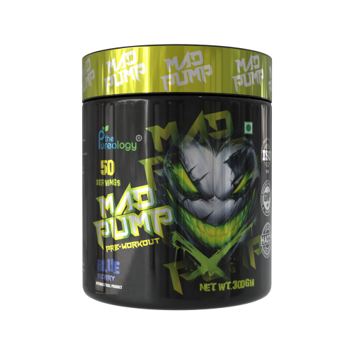 thepureology BOMB Pre Workout Pre Workout 300g Blueberry