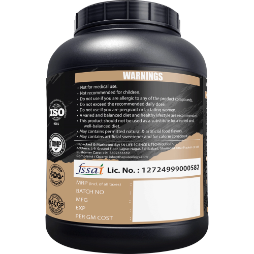 thepureology Protien | Whey Concentrate Whey Protein  ( 2.5kg, Caffe Mocha)